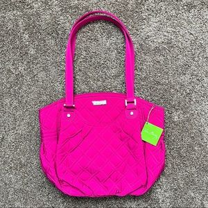 NWT Vera Bradley Glenna in Magenta Microfiber